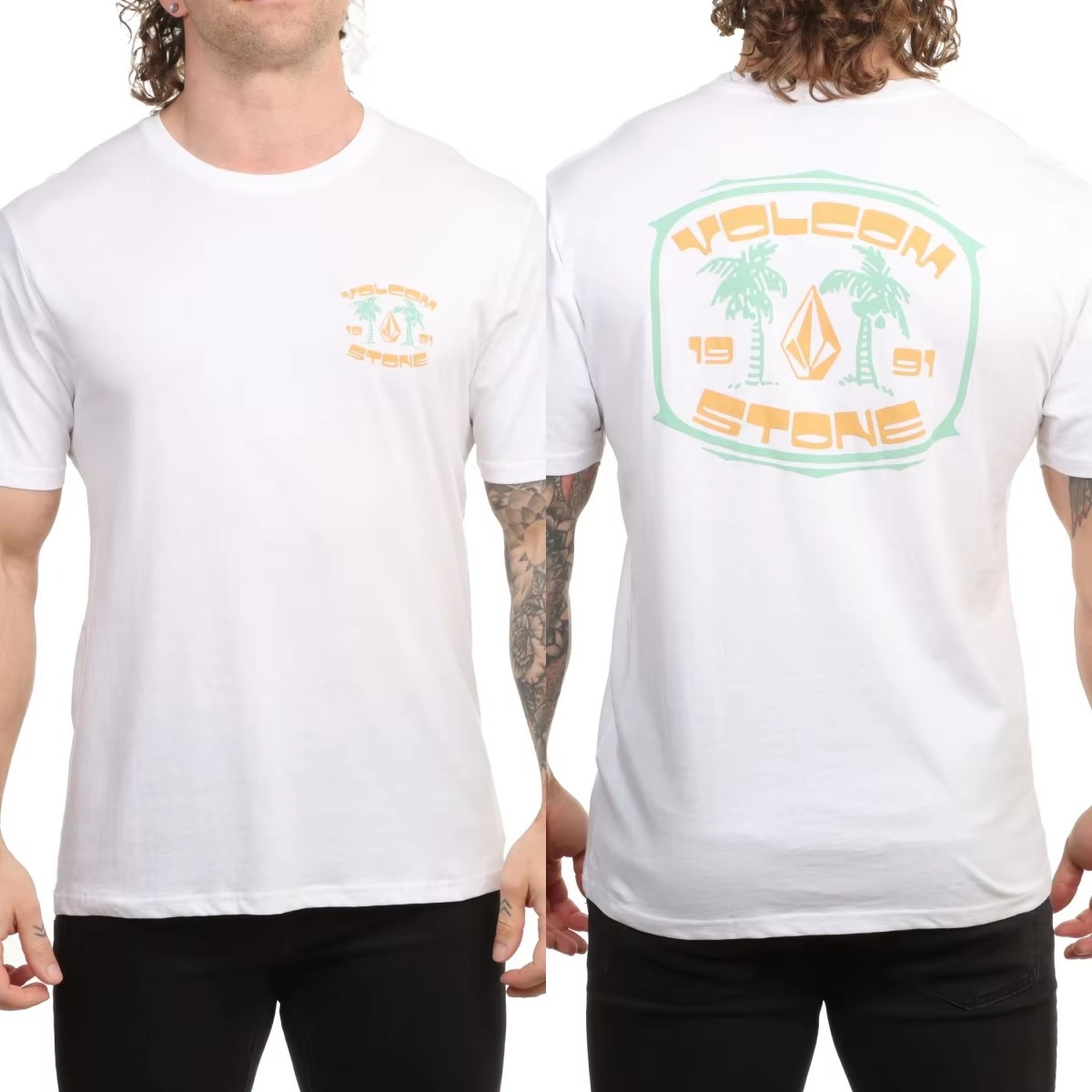 Angle Iron Palm Volcom Skatebo - Streetwear Brand Tees ulasan dan harga