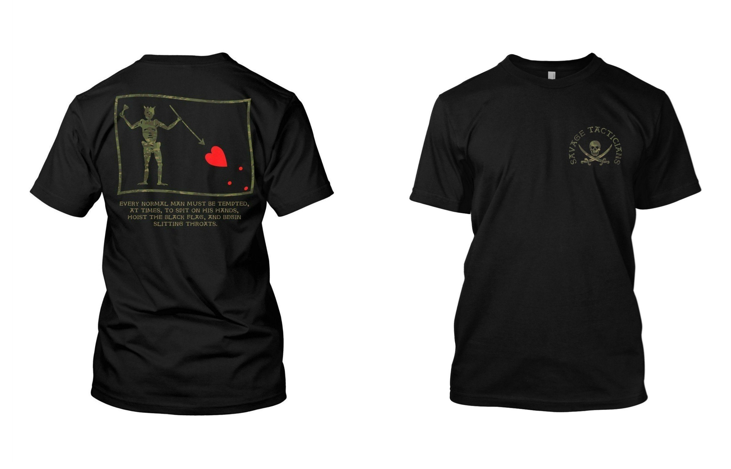 Hoist The Black Flag Savage Ta - Streetwear Brand Clothing ulasan dan harga